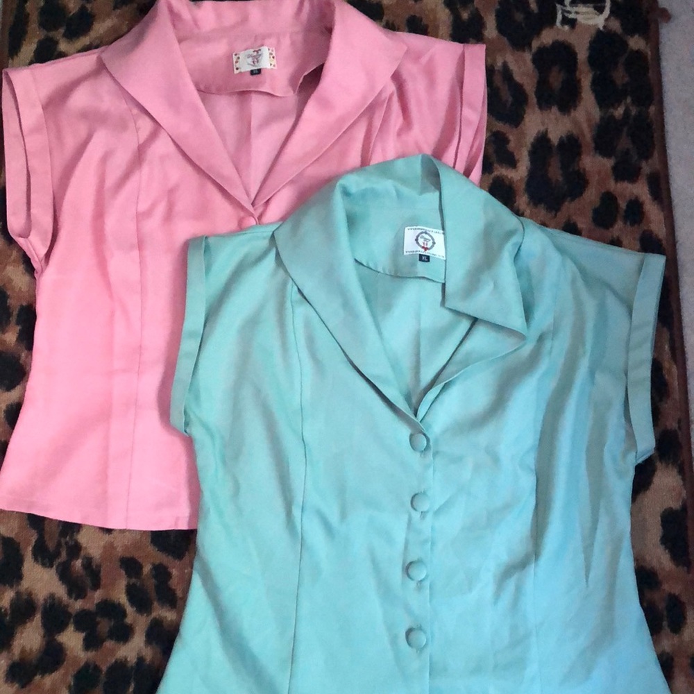 Banned dancing days button ups